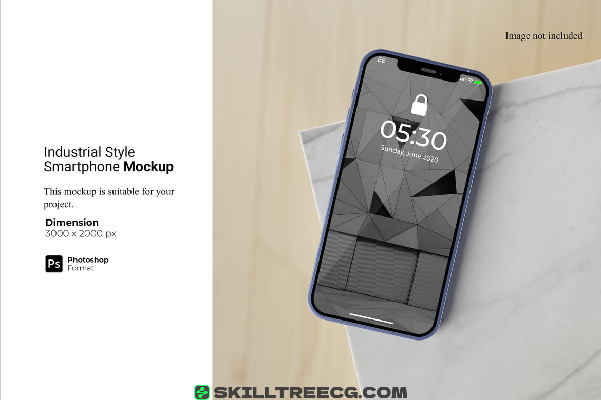 Industrial Style Smartphone Mockup（793377）-技能树